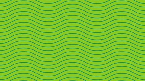 Thin Light Green Line Wave Pattern Background Stock Footage 290819243
