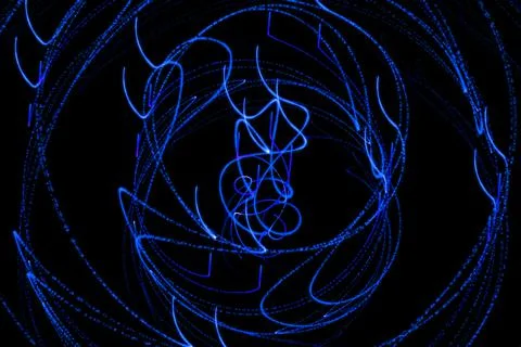 Thin line art pattern particle CG background wallpaper 스톡 일러스트