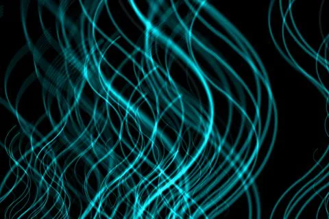 Thin line art pattern particle CG background wallpaper Stockillustratie