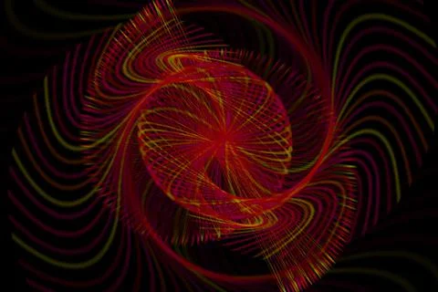 Thin line art pattern particle CG background wallpaper Stock Illustration