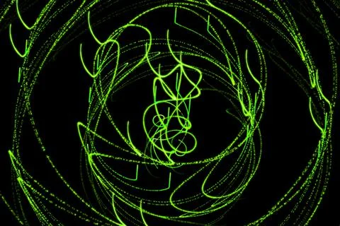 Thin line art pattern particle CG background wallpaper Stockillustratie