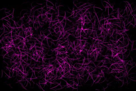Thin line art pattern particle CG background wallpaper Stock Illustration