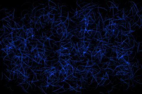 Thin line art pattern particle CG background wallpaper Stock Illustration