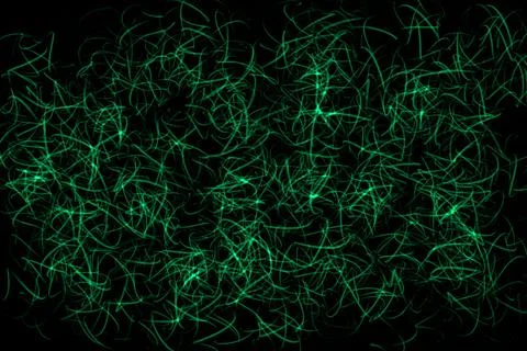 Thin line art pattern particle CG background wallpaper Illustrazione stock