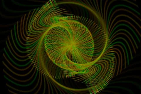 Thin line art pattern particle CG background wallpaper Stock Illustration