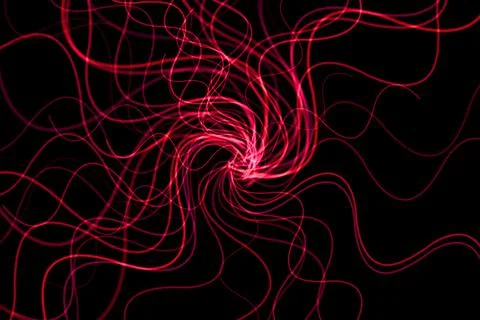 Thin line art pattern particle CG background wallpaper Stockillustratie
