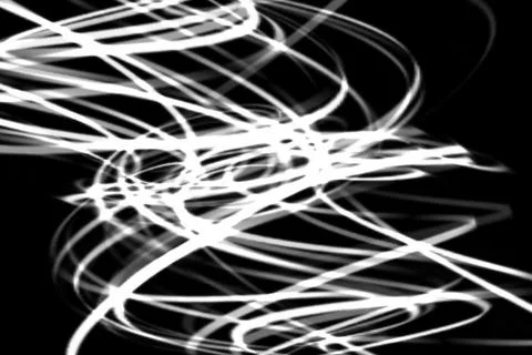 Thin line art pattern particle CG background wallpaper Illustrazione stock