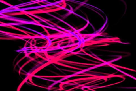 Thin line art pattern particle CG background wallpaper Stock Illustration
