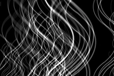 Thin line art pattern particle CG background wallpaper Stock Illustration