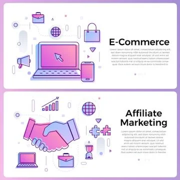 Thin line icon layout design flat design concept . Vector illustrate.. Stock Illustration