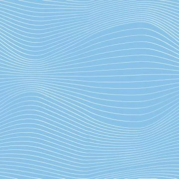 Thin line waves, elegant optical design, vector Stock Illustration