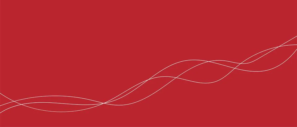 Thin line wavy abstract vector background. Curve wave pattern. イラスト素材