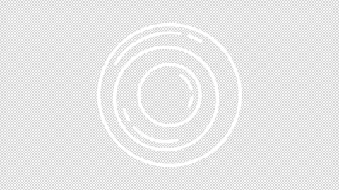 Thin linear icons representing abstract loaders Video stock 275240637