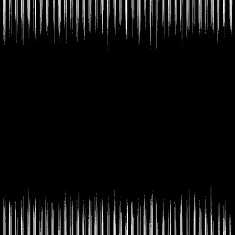 Thin long vertical lines are replaced each other. Matte mask transitions. Stock Footage 69490075