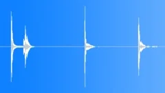 Thin metal falling hits - shortSound Effect