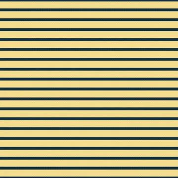 Thin navy blue and yellow horizontal striped textured fabric background Stock Illustration