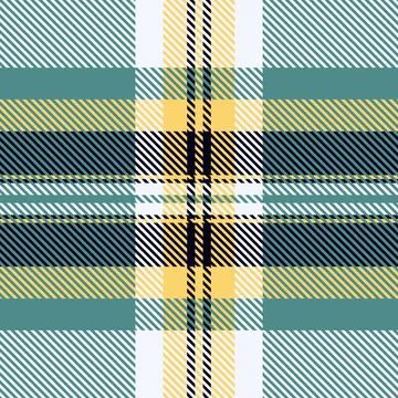 Thin plaid textile seamless, industry check fabric background. Fancy vector.. Stock Illustration