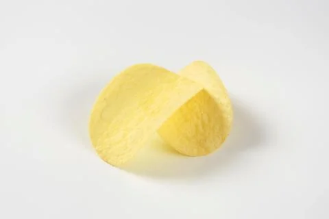 Thin potato chips Stock Photos