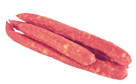 Thin sausage Stock Photos