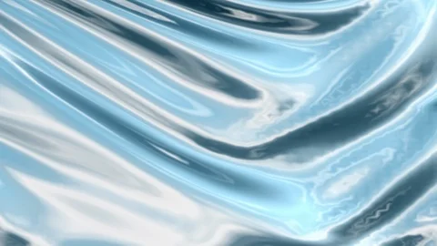 Thin sheet of foil material waving in the wind; 4k animation Vídeos de archivo 115985717