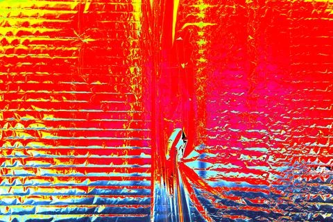 Thin sheet of silver leaf background with shiny crumpled uneven surface. Ch.. Stock Illustration