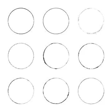 Thin Stamp Collection Illustrazione stock