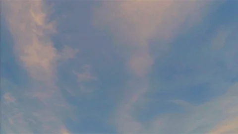 Thin Static Clouds Stock Footage 115895812