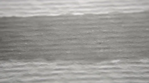 Thin Strip Of Ink Bleeding Into Parchment Paper Vídeo Stock 60808155