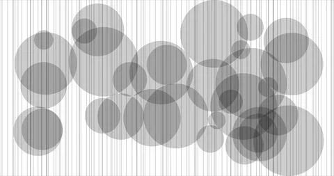 Thin stripes and circles HD background. geometric pattern. Stock Illustration