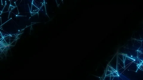 Thin structures. Smooth disappearance of boundaries. Rotations in space Stock Footage 92886407