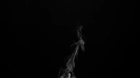 Thin Trickle of Steam from a Cup of Coffee HD Stockbeeldmateriaal 342117264