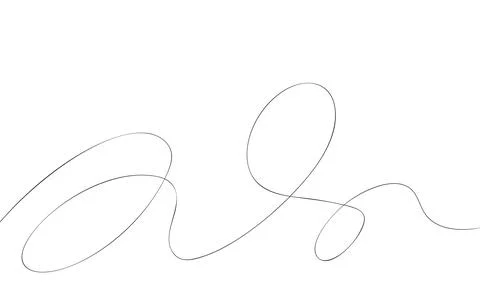 Thin wavy line pattern with flowing curves, undulating abstract background... Stock Illustration