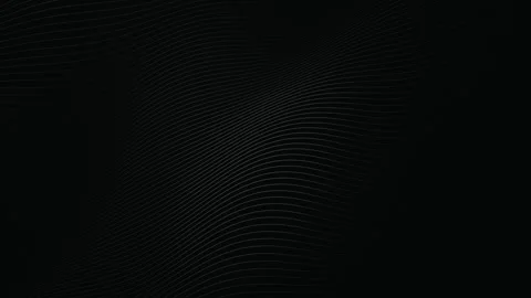 Thin wavy lines ripple across a dark background in a seamless loop Stock Footage 341070787