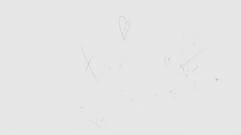 Thin white scratches on the black screen. Retro surface stock animation for Stock Footage 292761632