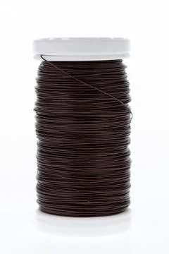 Thin wire coil can be used in daily work Stock Photos