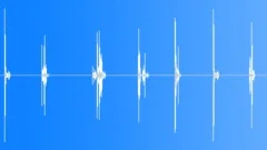 Thin wooden plates fallingSound Effect