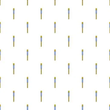Thin zip pattern seamless vector Stockillustratie