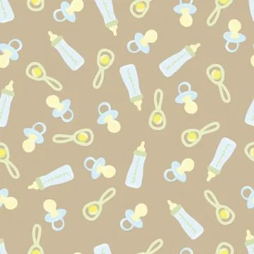 Things for babies Stock Illustration