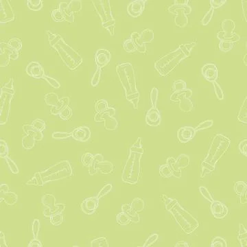 Things for babies Stock Illustration