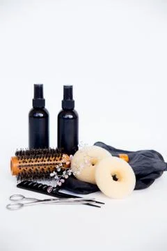 Things for barbershop Stock Photos