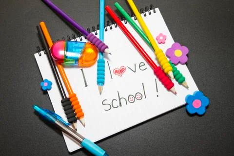 Things for school 스톡 사진