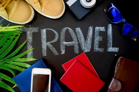 Things for travelling Stock Photos