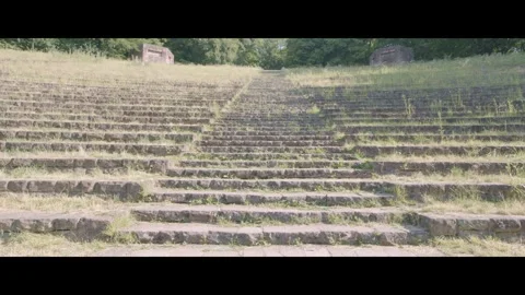 Thingstätte Amphitheater in Heidelberg, Germany Stock Footage 313582639