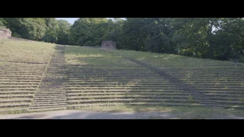 Thingstätte Amphitheater in Heidelberg, Germany Stock Footage 313582658