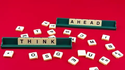 Think Ahead Concept Stock Photos