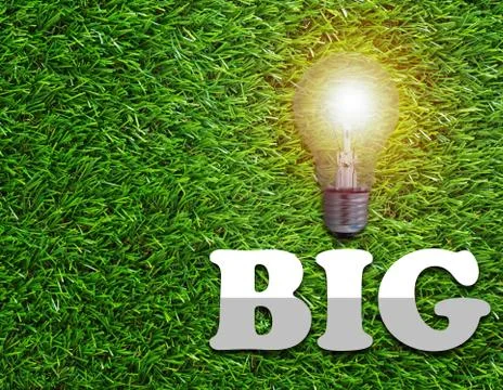 Think Big Concept Stock Photos