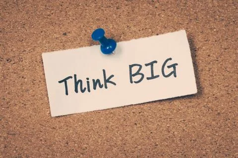 Think big Stock Photos