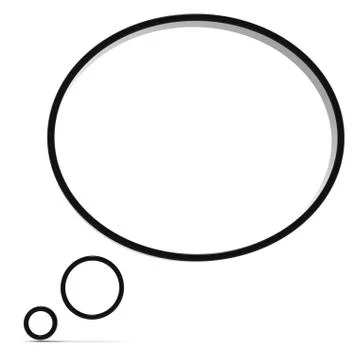 Think bubble Illustrazione stock