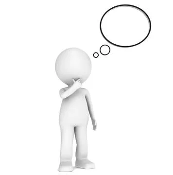 Think bubble Stock Illustration