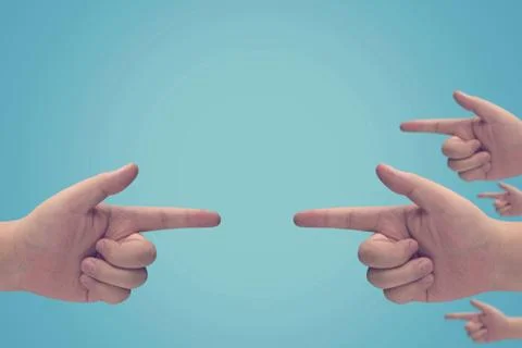 Think Different Concept Background Foto stock